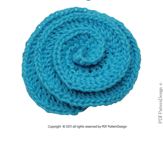 CROCHET PATTERN ROUND SPIRAL | Original Patterns