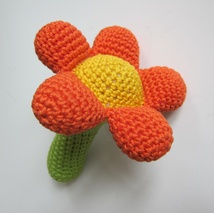 Blomsterrangle (oransj)