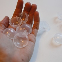 Runde plastkapsler (til rangler)