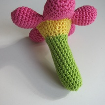 Blomsterrangle (mørkerosa)