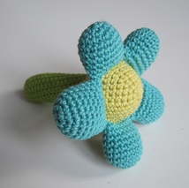 Blomsterrangle (turkis)