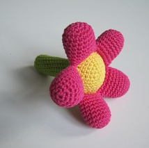 Blomsterrangle (mørkerosa)