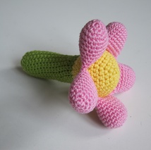 Blomsterrangle (lyserosa)